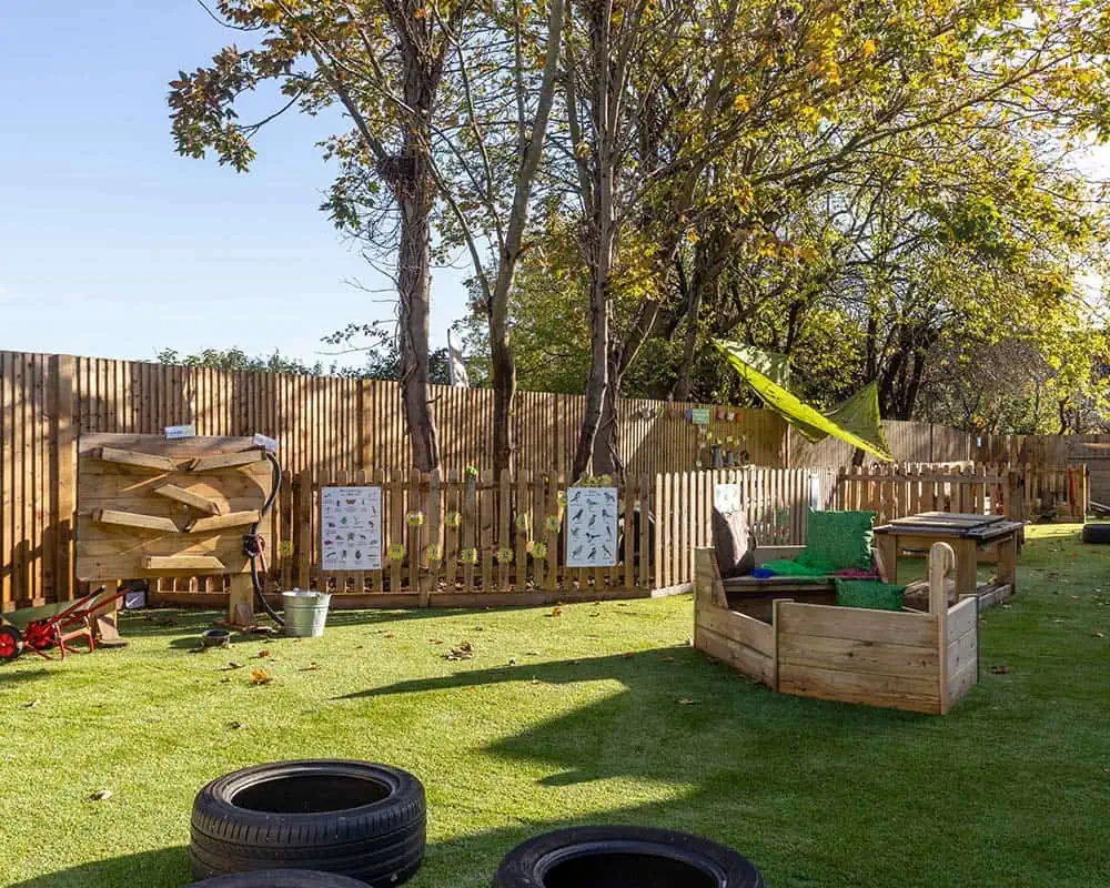 Garden space at Monkey Puzzle Cheam